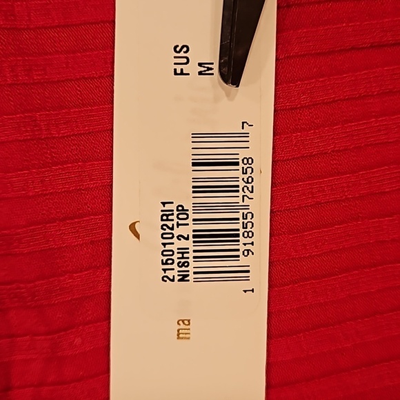 💕TRINA TURK💕 Ribbed Knit Nishi 2 Top ~ Fuchsia Medium M NWT - Picture 9 of 10